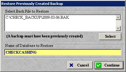 restore backup 5